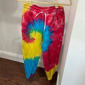 Polo tie dye sweats